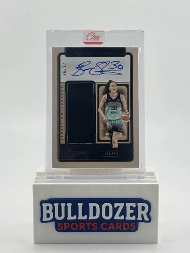 2025 Panini WNBA One and One Breanna Stewart Patch Auto /99 New York Liberty