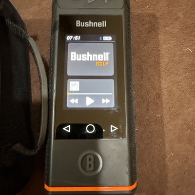 Bushnell Wingman HD GPS Golf Speaker 3.5'' HD Touchscreen, 360 Audio W/Case/cord