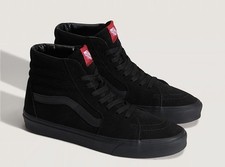 EXCELLENT CONDITION ✅ Vans Suede Sk8-Hi Shoes in Black and Red