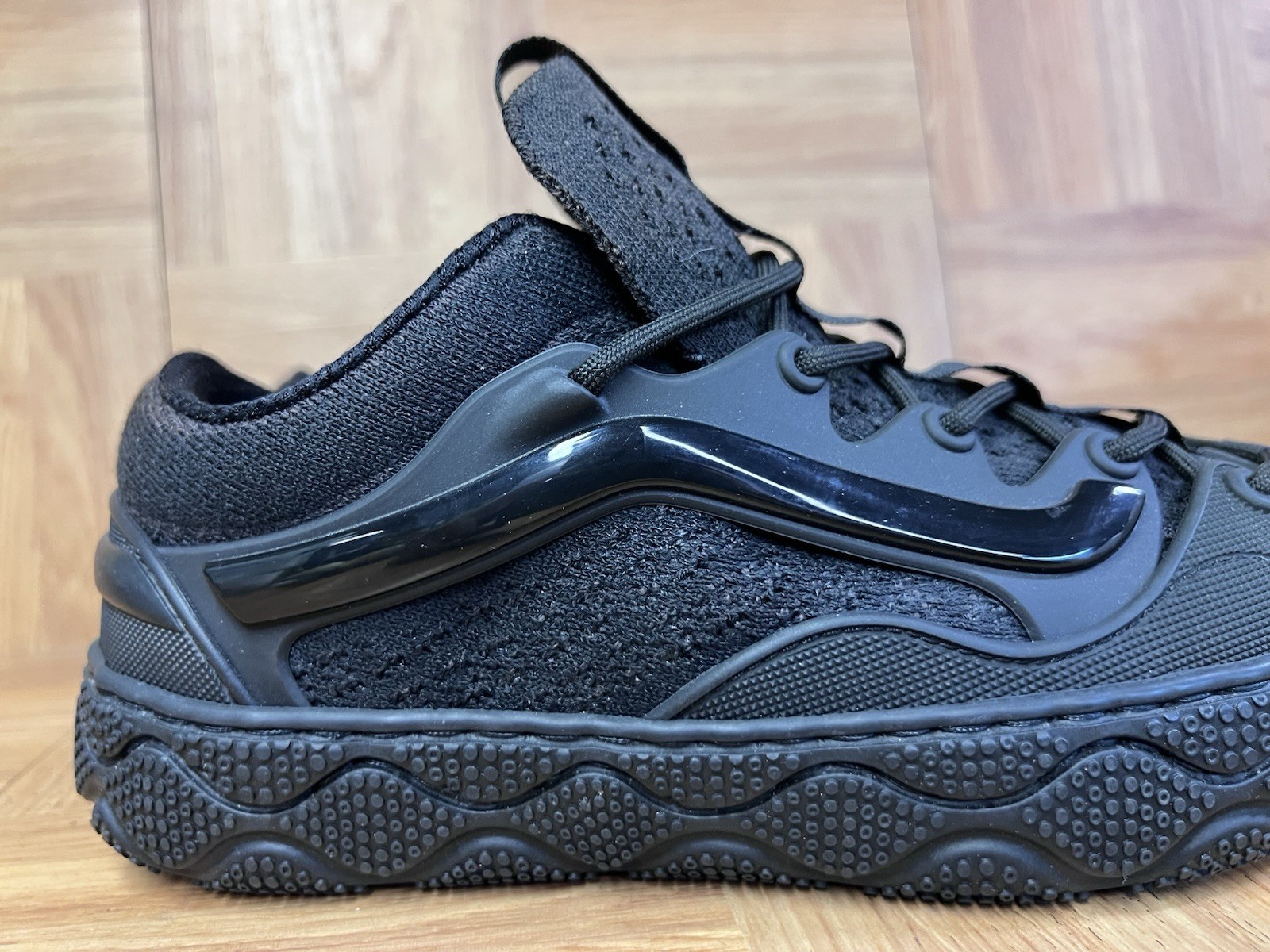 RARE Sz 7.5 - VANS Old Skool 36 FM Black SAMPLE Sneakers image 3