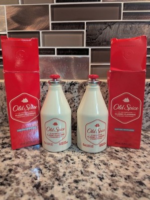 Old Spice Classic After Shave 4.25oz Men's Aftershave (Lot Of 2) -New