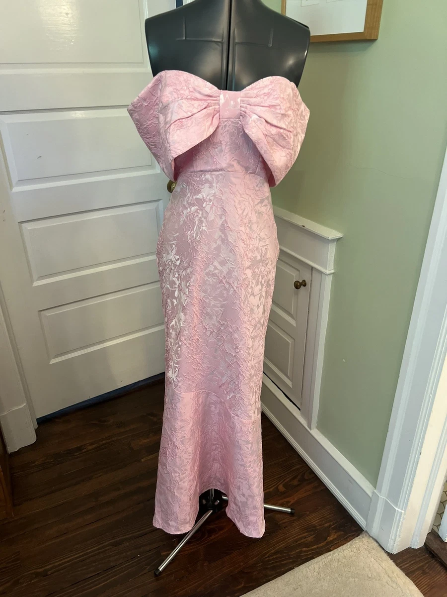 angel biba pink dress NWT Angel Biba Off Shoulder Mini Dress Blush Pink Ruffle Brunch Girly Size S