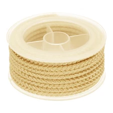 Nylon Thread Twine Beading Cord 10.5ft Bracelets String Cord Rope Apricot Yellow