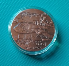 🔥AXARCOIN - MONEDA DE 1 ONZA  - OZ - MOHAWK OV 1 - UNITED STATES ARMY - 226NZR