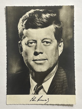 President John F Kennedy Real Photo Postcard RPPC Unposted