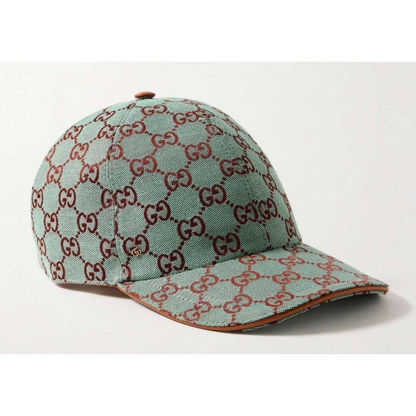GUCCI GGモノグラムキャップ GUCCI 'GG Patch Logo Jacquard' Cotton Canvas Baseball Cap Hat