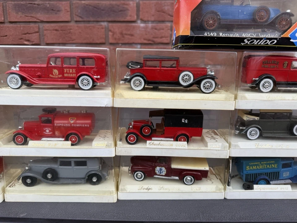 Lote/Colección Trabajo Solido - Excelentes Modelos Retro 1:43 X19 Modelos Foto 3 de 4