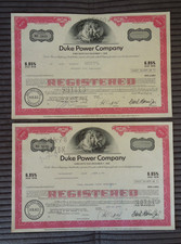 3x Duke Power Company Anleihen due 1978 US-Energieunternehmen Duke Energy
