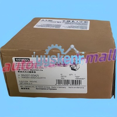 1 PC NEW SIEMENS 3RV2011-0DA25 Circuit breaker Expedited Shipping
