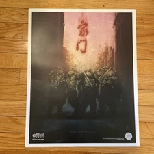 Regal IMAX 16x20 promo poster teenage mutant ninja turtle TMNT Brotherhood Movie