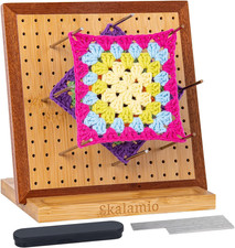 7.8" Blocking Boards for Crochet Projects with Storage, Blocking Board with 2...