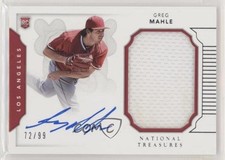 2016 National Treasures Rookie Materials Signatures 72/99 Greg Mahle Auto 1o3