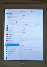 Apple iPad Air 2 32GB Wi-Fi A1566 Rose Gold  Read 