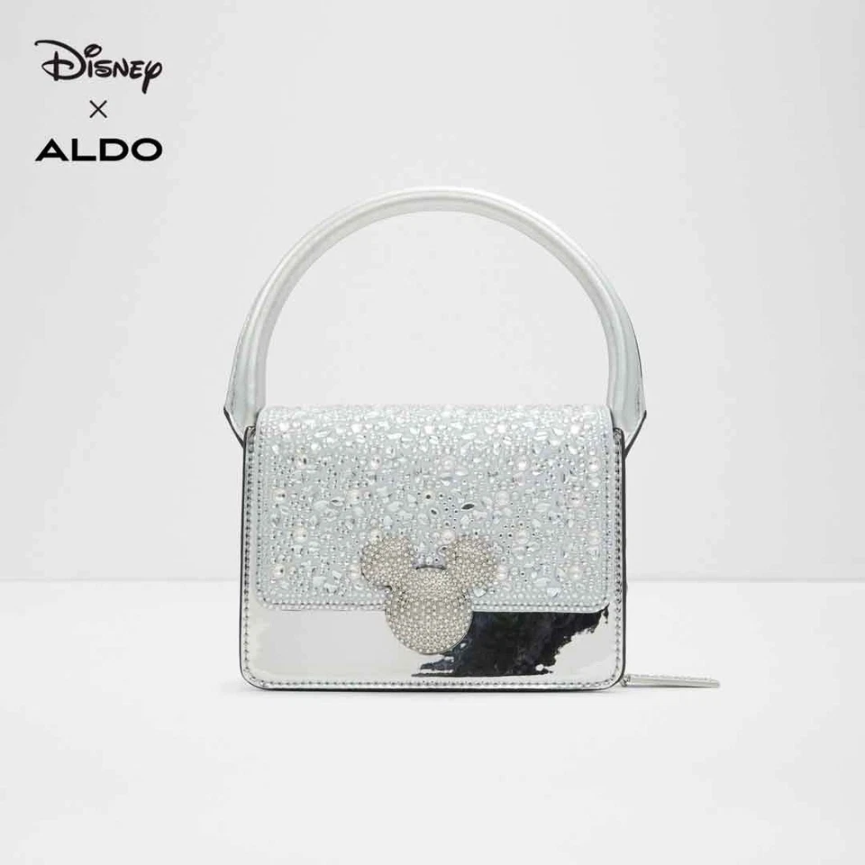 Bandolera ALDO Disney 100 asa superior. PLATA CLARA. Nuevo con etiquetas Foto 3 de 4