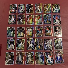 2025 Panini Select Lot of 30 Silver Wave Prizms RCS HOFS