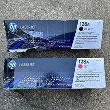 Genuine OEM NEW HP 128A Black LaserJet Print Cartridge CE320A  CE323A ,New Open
