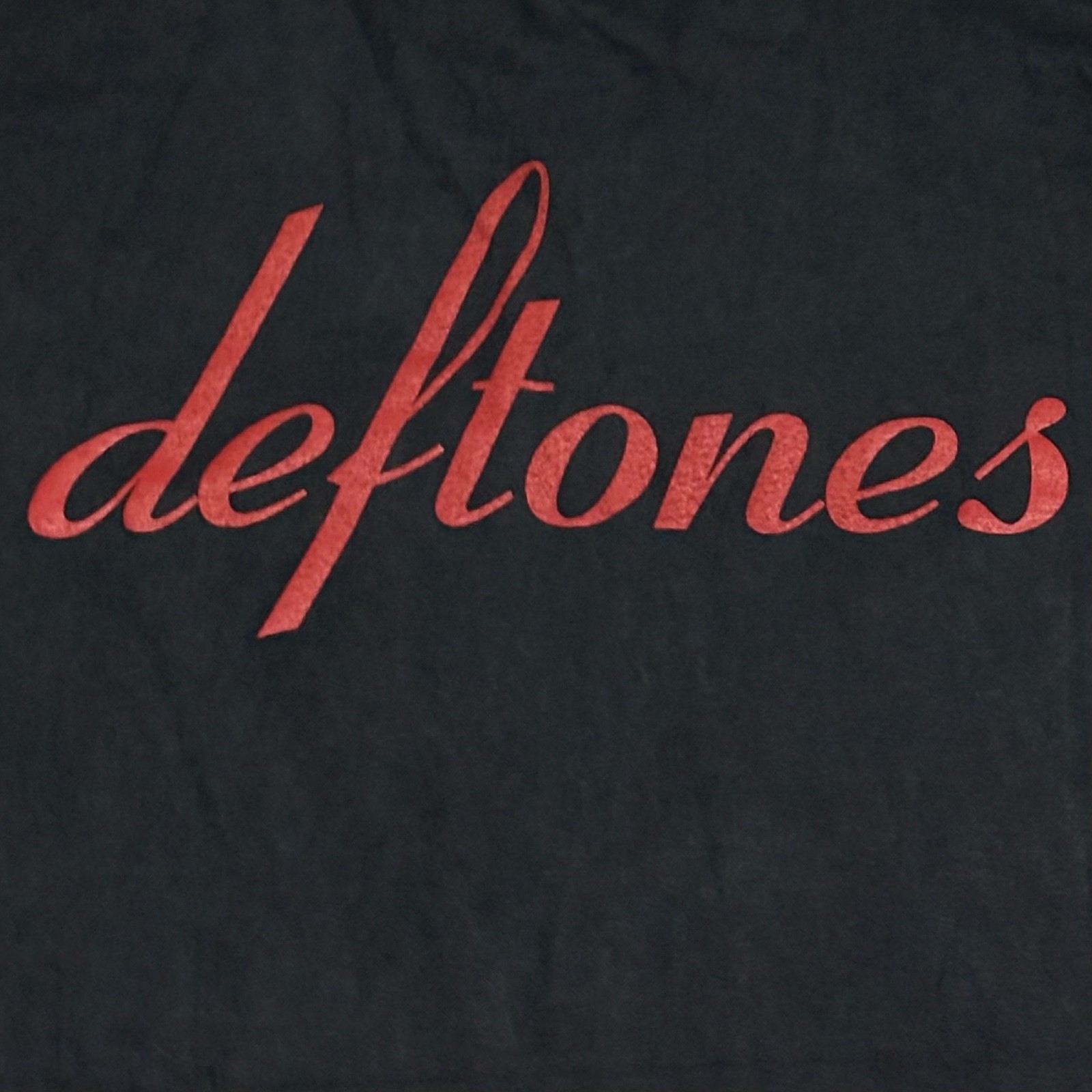 Vintage DEFTONES Around The Fur 1997 Tour 90s Metal Band XL T-Shirt REPRINT image 5