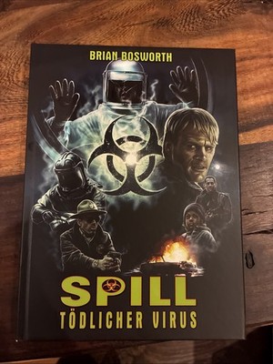 Spill - Tödlicher Virus (1996) uncut Blu-Ray * Mediabook OOP Und Limitiert Rar