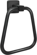 Towel Holder for Bathroom Wall Matte Black Towel Ring Stainless Steel Hand Towel