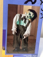 2ft Gemmy Haunted Living Animated Creepy Boy Halloween Animatronic Prop