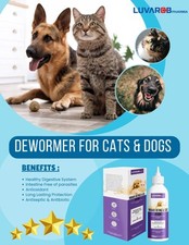 Desparasitante Interno en Liquido 100ml Para Perros Y Gatos For Digestive Immune