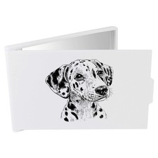 'Dalmation Puppy Portrait' Compact / Travel / Pocket Makeup Mirror (CM00047006)