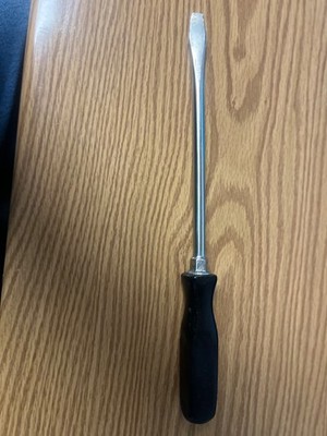 SNAP ON - SSD6 - 12'' LONG FLAT BLADE SCREWDRIVER - ITEM SSD6#2E***1*