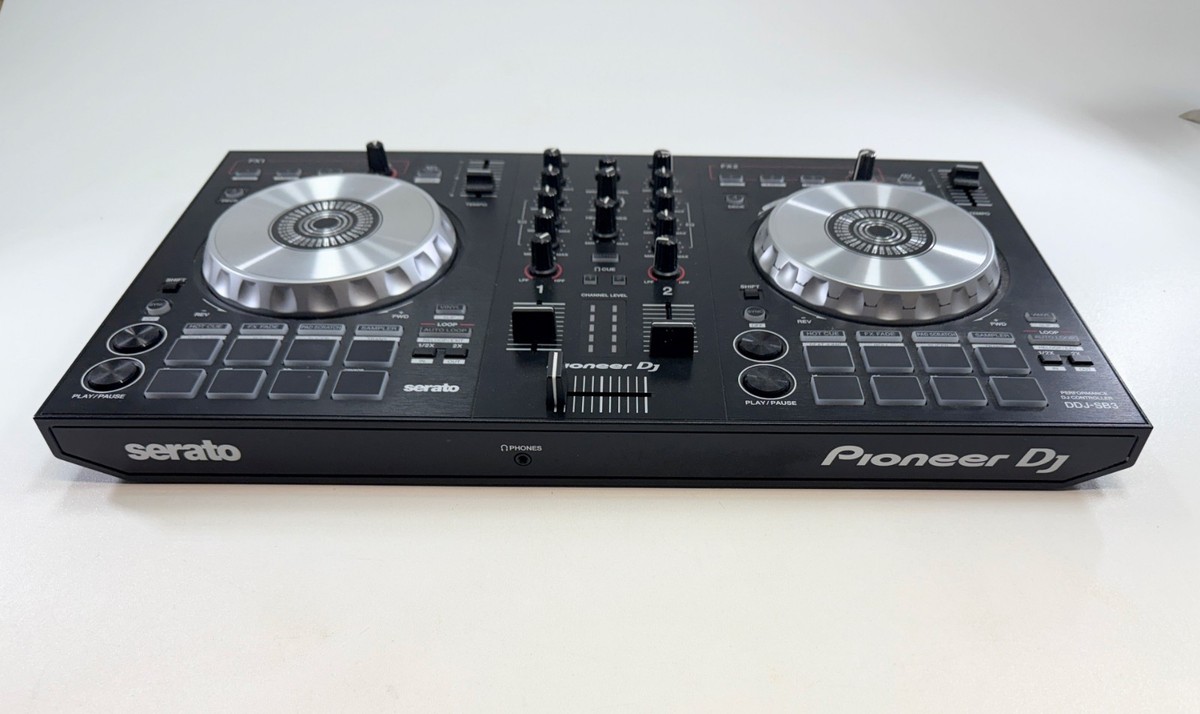 Pioneer DJ DDJ-SB3 Black 2-Channel 2-Deck Serato DJ