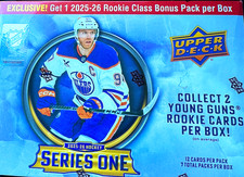2025-26 Upper Deck Hockey Series One *NHL Trading Cards* *Mega Box*