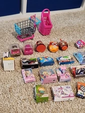 Mini Brands Lot Of 24 Toys! Jojo Rubiks Tech Deck Cart Blind Ball Baby Shark