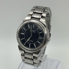 Working CITIZEN Eco-Drive Men's Watch with Date Display, Vintage Style