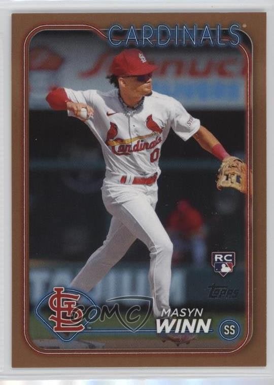 2024 Topps Series 2 Gold 7/2024 Masyn Winn #480 17rk