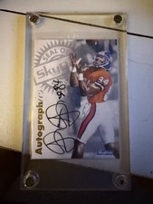 Shannon Sharpe Cards, Rookie Card and Autographed Memorabilia Guide 12