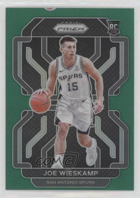 2021-22 Panini Prizm Green Prizm Joe Wieskamp #322 12ka