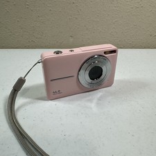 DC403 Pink Compact Digital Camera 44MP 16x Zo...