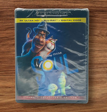 Disney Soul 4k Ultra HD + Blu-Ray +  Pixar 2020 New Sealed