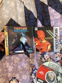 Sega Saturn Games 6 Japan Region Games Virtua Fighter Tomb Raider Daytona Usa