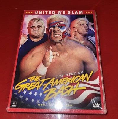 The Great American Bash 3 Disc Set . Original Box. And Packing