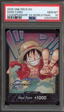 DON!! Card (Championship 2024 World Final) One Piece Promotion