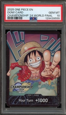 PSA9 ドンカード　championship world final DON!! Card (Championship 2024 World Final) One Piece Promotion