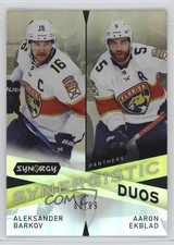 2022-23 Upper Deck Synergy Gold 88/99 Aleksander Barkov Aaron Ekblad #SD-8 1hh