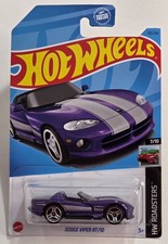 Dodge Viper RT/10 131/250 HKK11 Hot Wheels 2023 HW Roadsters 7/10 purple