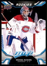2022-23 Upper Deck MVP Michael McNiven RC Montreal Canadiens #238