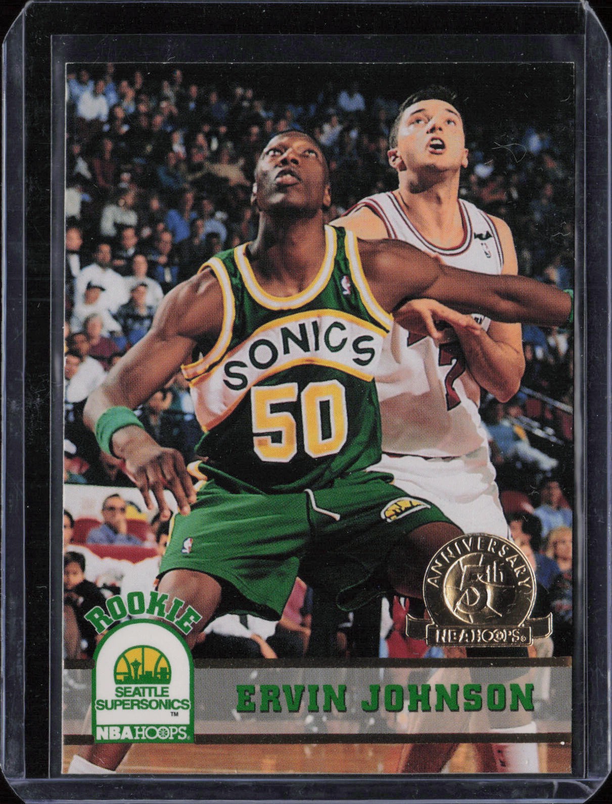 1993-94 Hoops #409 Ervin Johnson Fifth Anniversary Gold