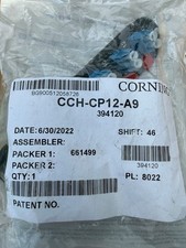 Corning CCH-CP12-A9 Fiber Adapter Panel, 6 LC Duplex OS2 Singlemode
