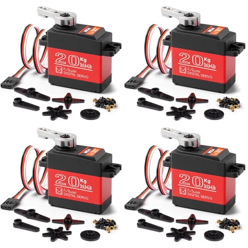 20KG Servo Motor High Torque Digital Servo Metal Gear Waterproof for 1/8, 1/1...