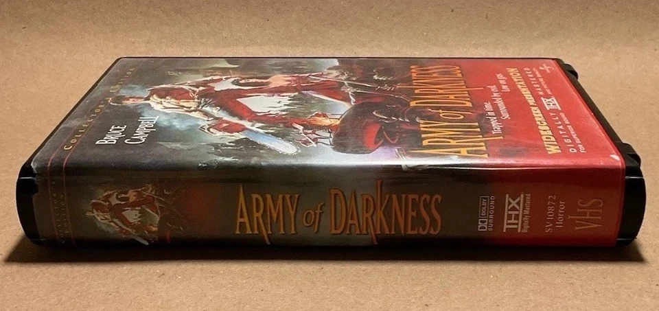 Army of Darkness (1992 VHS)  Collector’s Edition Clamshell - READ DESCRIPTION Foto 4 de 4