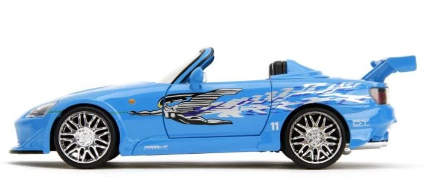 JADA TOYS, HONDA S2000 2001 blu - FAST and FURIOUS, 1/24, JAD35875 - Immagine 4 di 4