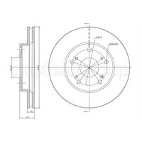 Metelli Bremsscheiben Vorderachse BelüFtet FüR Honda Civic VII Hatchback EU EP