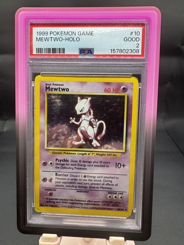 Mewtwo graded PSA 2 for sale on eBay